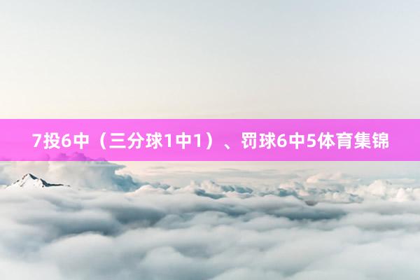 7投6中（三分球1中1）、罚球6中5体育集锦